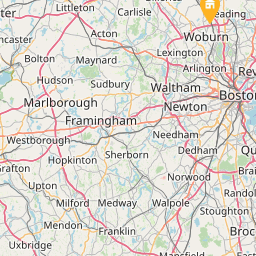 Courtyard Boston Woburn/Burlington on the map